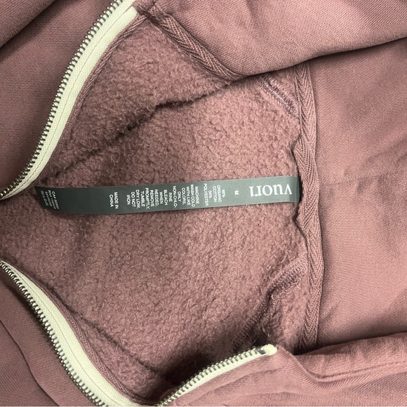 Vuori, Restore half zip, size M Elderberry - Picture 4 of 5